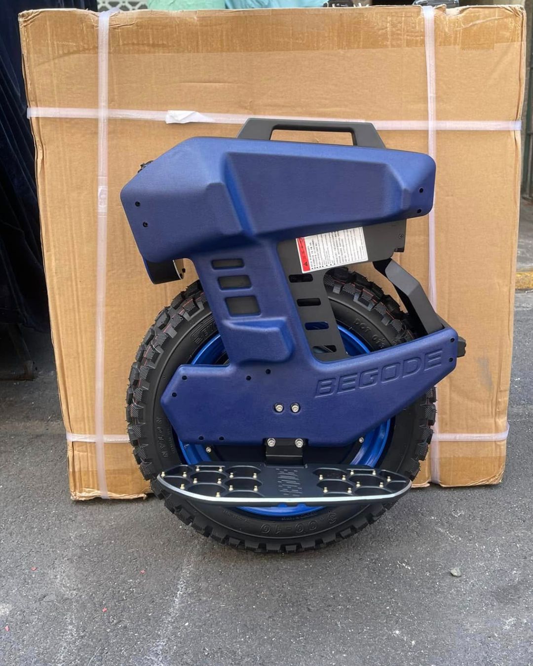 Picture from a Motur Electric Customer using Begode A2