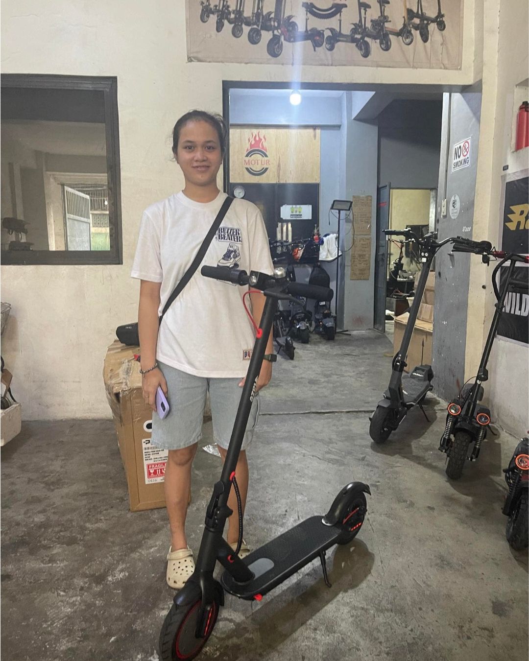 Picture from a Motur Electric Customer using Motur The 10K