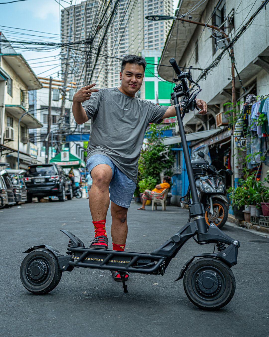 Picture from a Motur Electric Customer using Nami Blast Max