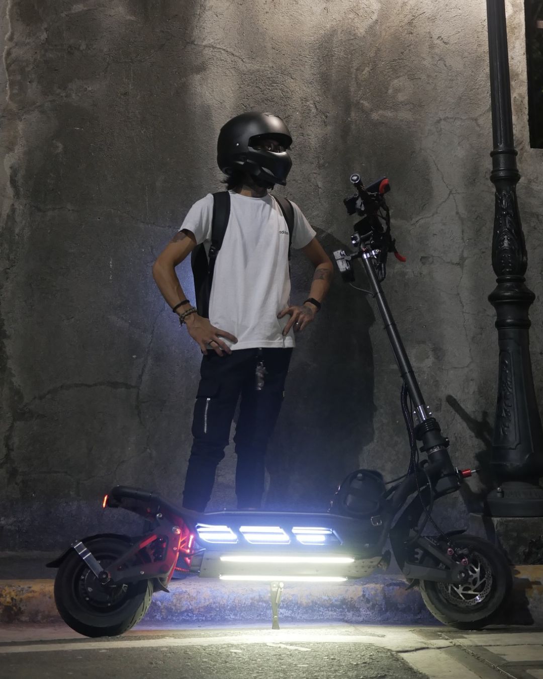 Picture from a Motur Electric Customer using Nami Burn E-2 Base