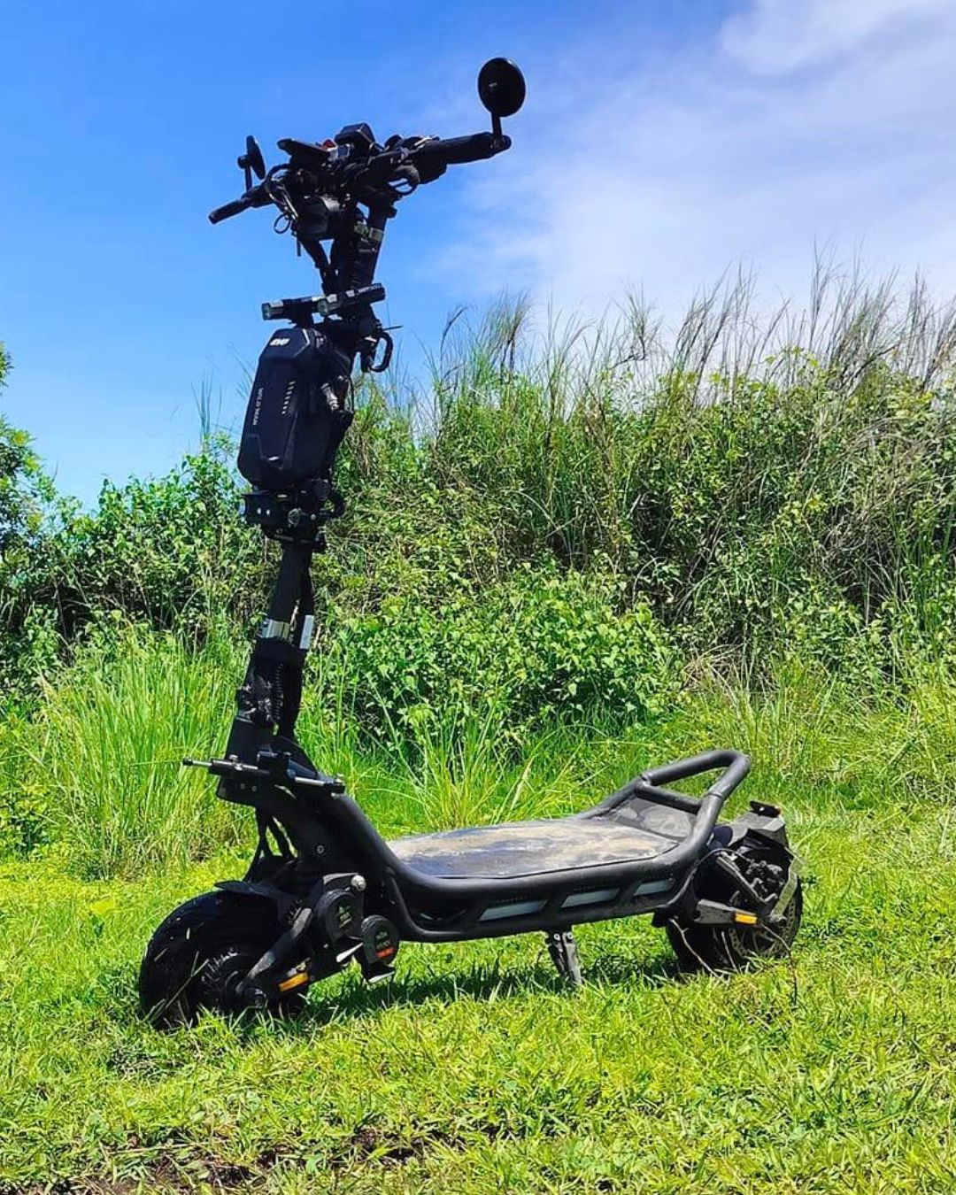 Picture from a Motur Electric Customer using Nami Burn E-2 Base