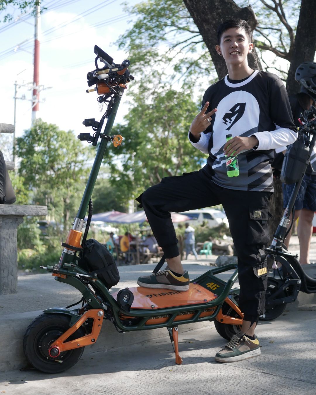 Picture from a Motur Electric Customer using Nami Burn E-2 Max