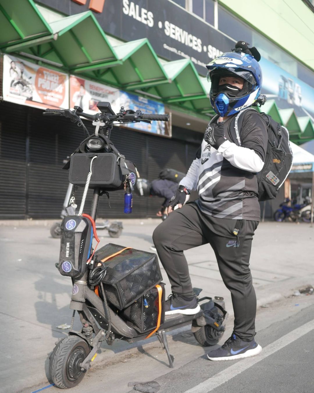 Picture from a Motur Electric Customer using Nami Klima Max