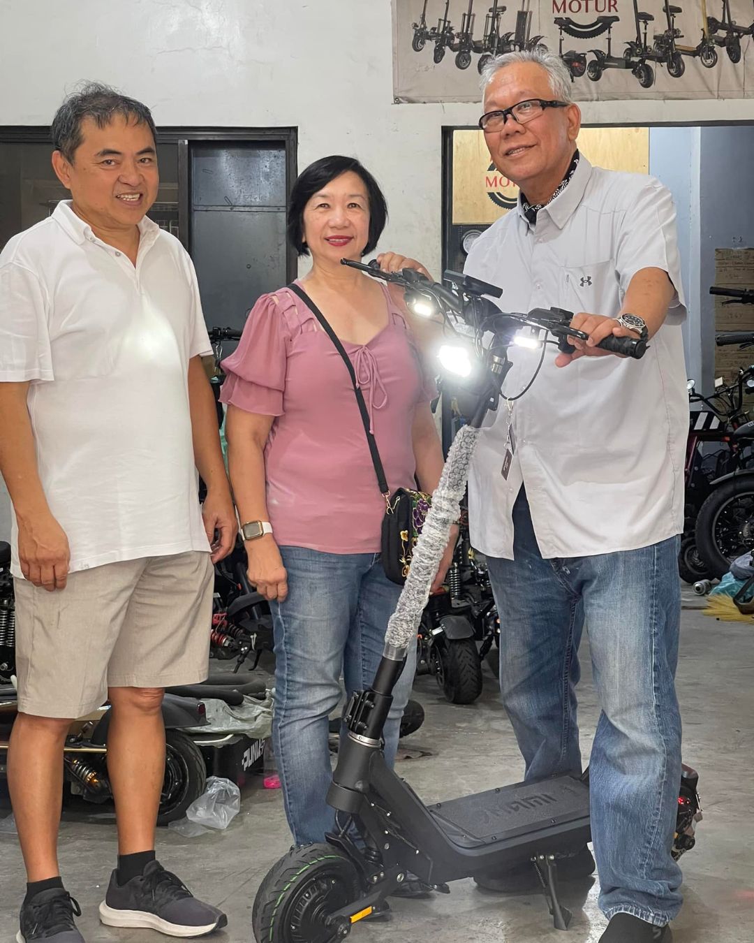 Picture from a Motur Electric Customer using Nami Stellar Base